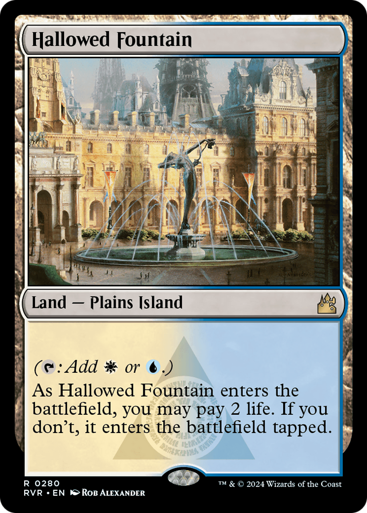 Hallowed Fountain [Ravnica Remastered] | Jomio and Rueliete's Cards and Comics
