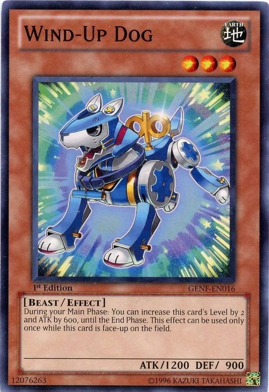 Wind-Up Dog [GENF-EN016] Common | Jomio and Rueliete's Cards and Comics