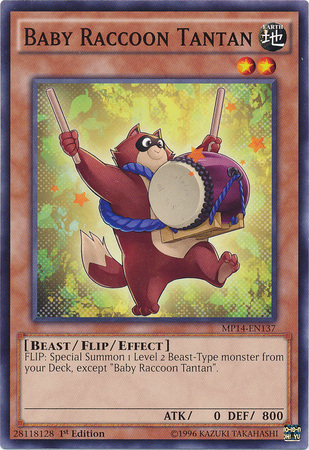 Baby Raccoon Tantan [MP14-EN137] Common | Jomio and Rueliete's Cards and Comics