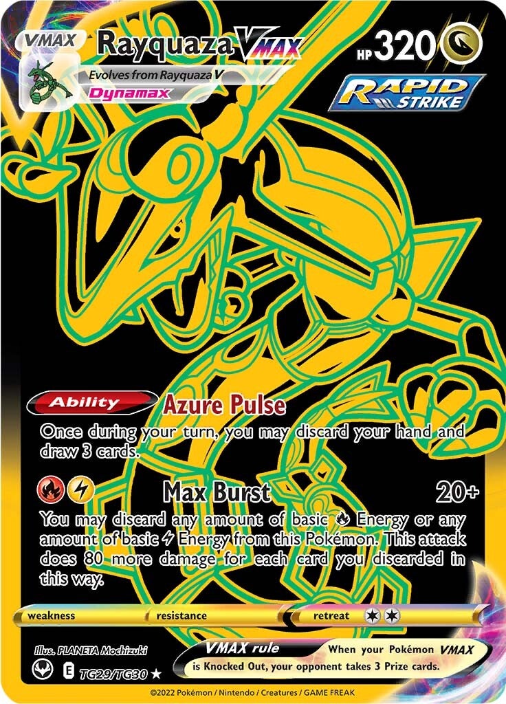 Rayquaza VMAX (TG29/TG30) [Sword & Shield: Silver Tempest] | Jomio and Rueliete's Cards and Comics