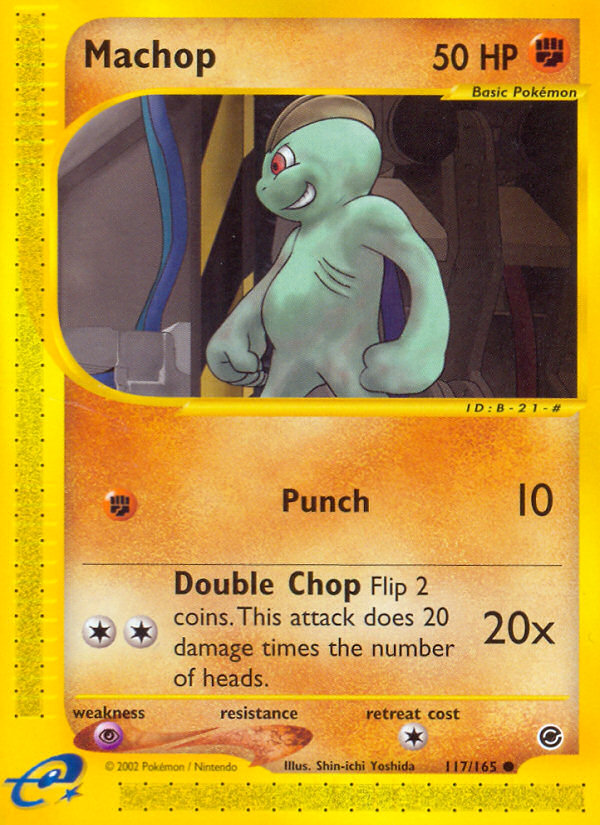 Machop (117/165) [Expedition: Base Set] | Jomio and Rueliete's Cards and Comics