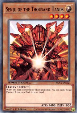 Senju of the Thousand Hands [SGX1-ENE02] Common | Jomio and Rueliete's Cards and Comics