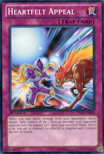 Heartfelt Appeal [YS12-EN029] Common | Jomio and Rueliete's Cards and Comics