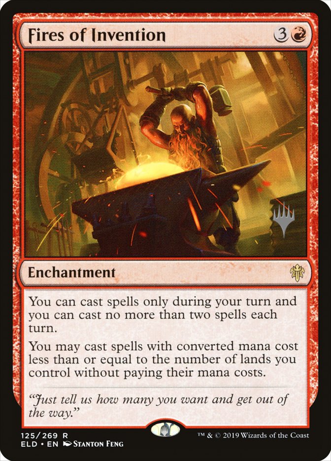 Fires of Invention (Promo Pack) [Throne of Eldraine Promos] | Jomio and Rueliete's Cards and Comics