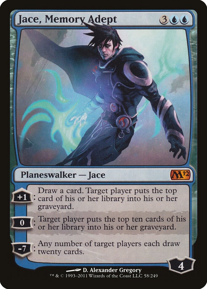 Jace, Memory Adept [Magic 2012] | Jomio and Rueliete's Cards and Comics