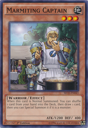 Marmiting Captain [SECE-EN043] Common | Jomio and Rueliete's Cards and Comics