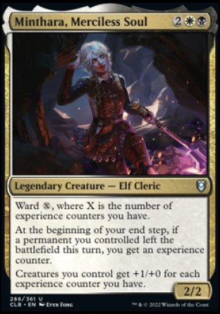 Minthara, Merciless Soul [Commander Legends: Battle for Baldur's Gate] | Jomio and Rueliete's Cards and Comics