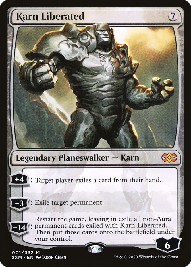 Karn Liberated [Double Masters] | Jomio and Rueliete's Cards and Comics