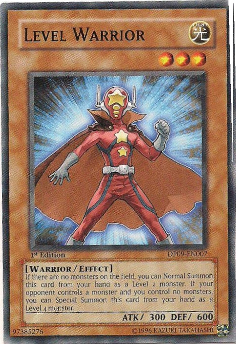 Level Warrior [DP09-EN007] Common | Jomio and Rueliete's Cards and Comics
