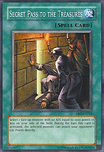 Secret Pass to the Treasures [DB2-EN234] Common | Jomio and Rueliete's Cards and Comics