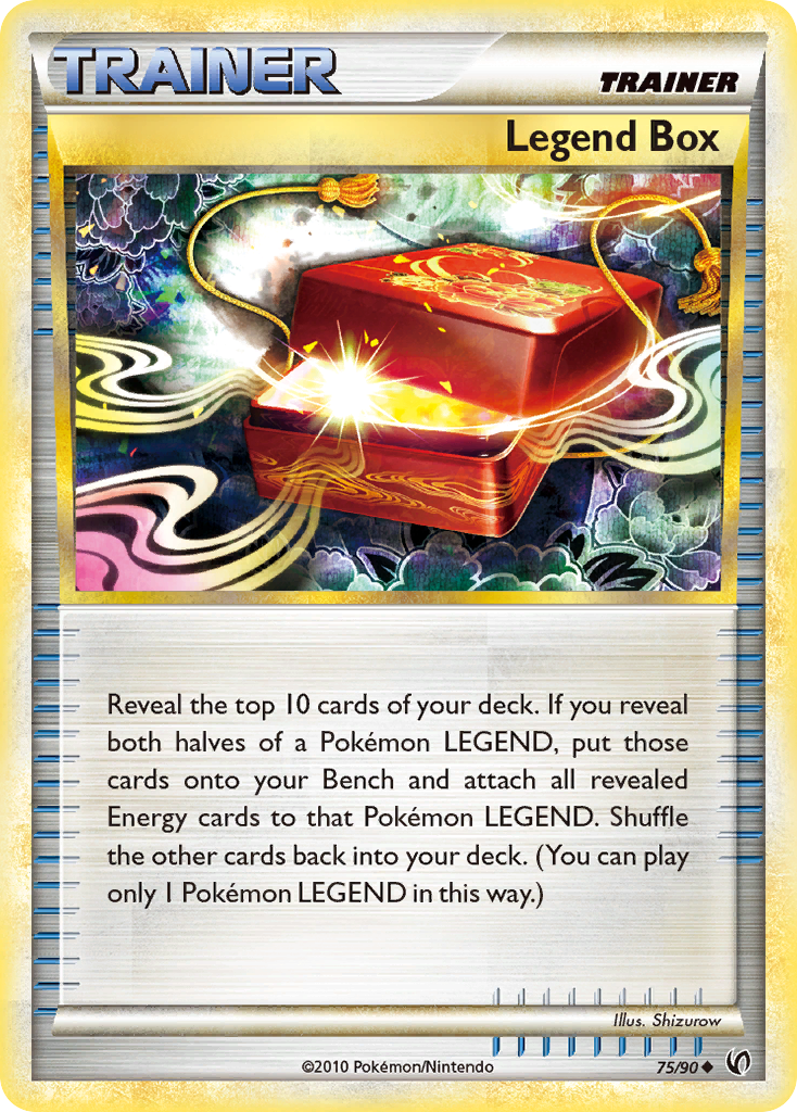 Legend Box (75/90) [HeartGold & SoulSilver: Undaunted] | Jomio and Rueliete's Cards and Comics