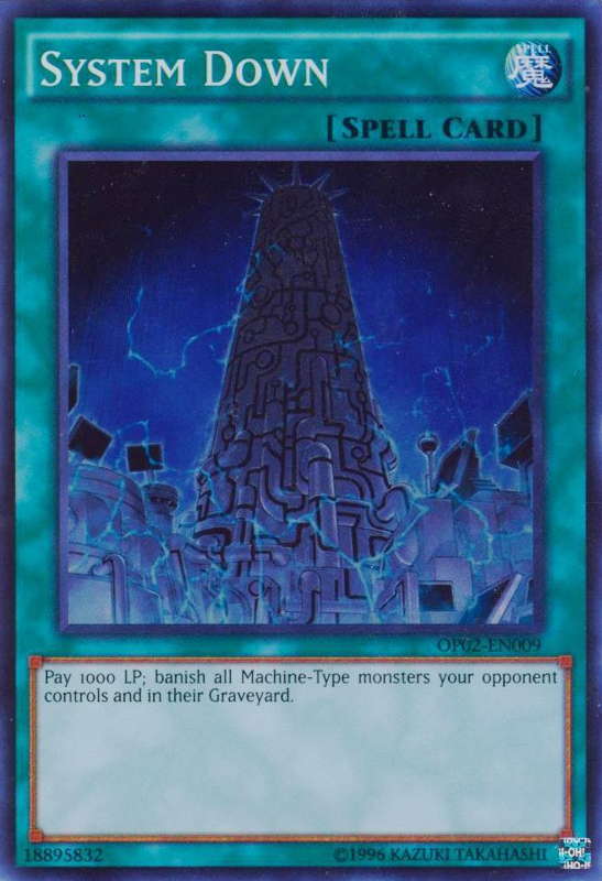 System Down [OP02-EN009] Super Rare | Jomio and Rueliete's Cards and Comics