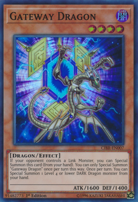 Gateway Dragon [CIBR-EN007] Super Rare | Jomio and Rueliete's Cards and Comics