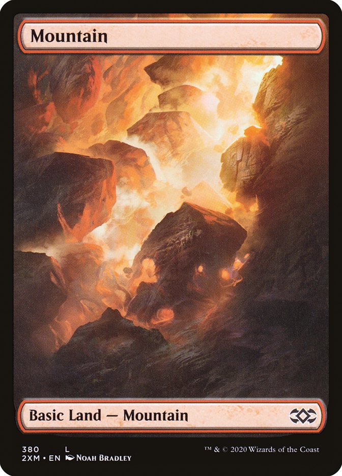 Mountain (380) [Double Masters] | Jomio and Rueliete's Cards and Comics
