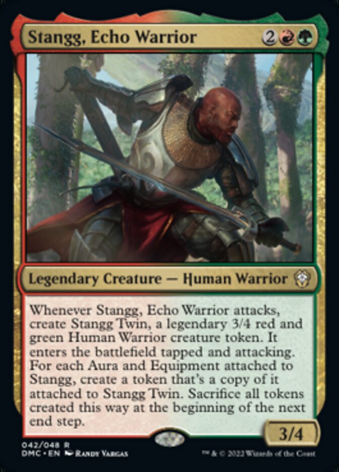 Stangg, Echo Warrior [Dominaria United Commander] | Jomio and Rueliete's Cards and Comics