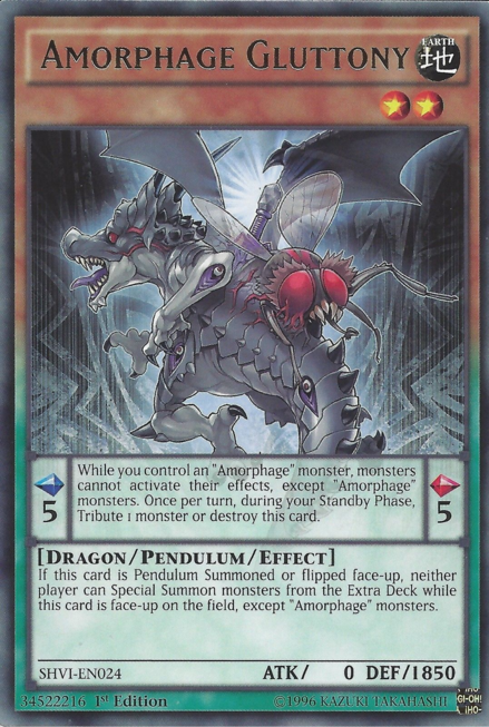 Amorphage Gluttony [SHVI-EN024] Rare | Jomio and Rueliete's Cards and Comics