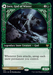 Jorn, God of Winter // Kaldring, the Rimestaff (Showcase) [Kaldheim] | Jomio and Rueliete's Cards and Comics