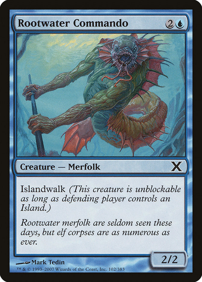 Rootwater Commando [Tenth Edition] | Jomio and Rueliete's Cards and Comics