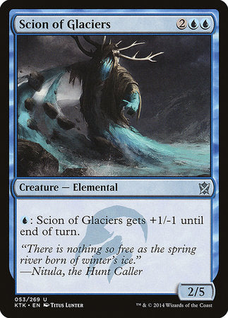 Scion of Glaciers [Khans of Tarkir] | Jomio and Rueliete's Cards and Comics