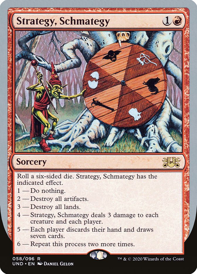 Strategy, Schmategy [Unsanctioned] | Jomio and Rueliete's Cards and Comics