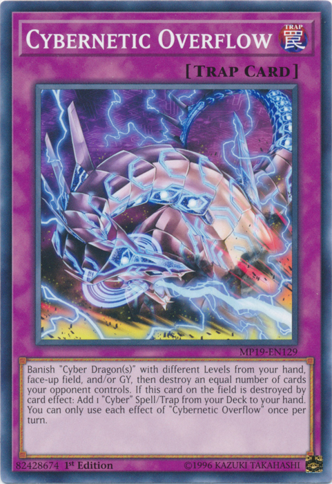 Cybernetic Overflow [MP19-EN129] Common | Jomio and Rueliete's Cards and Comics