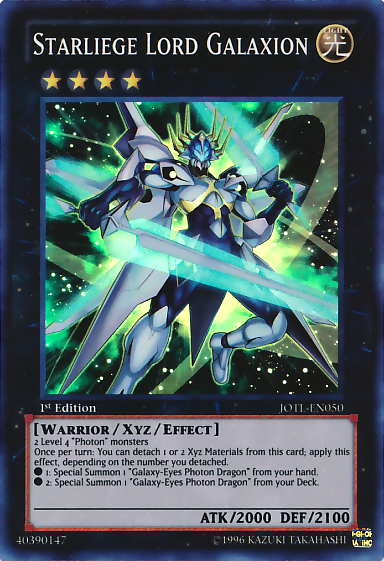 Starliege Lord Galaxion [JOTL-EN050] Super Rare | Jomio and Rueliete's Cards and Comics