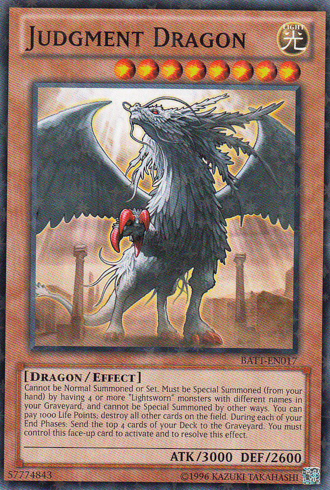 Judgment Dragon [BATT-EN017] Starfoil Rare | Jomio and Rueliete's Cards and Comics