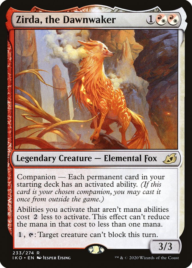 Zirda, the Dawnwaker [Ikoria: Lair of Behemoths] | Jomio and Rueliete's Cards and Comics