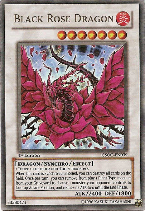 Black Rose Dragon [CSOC-EN039] Ultra Rare | Jomio and Rueliete's Cards and Comics