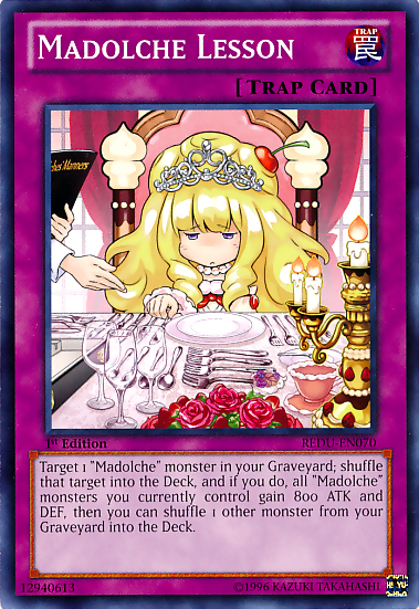 Madolche Lesson [REDU-EN070] Common | Jomio and Rueliete's Cards and Comics