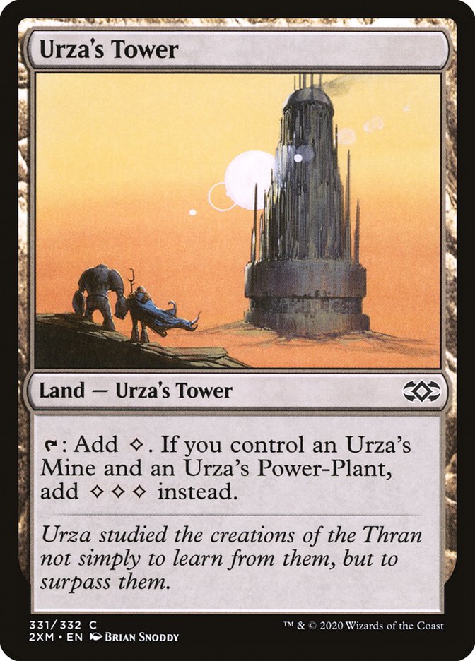 Urza's Tower [Double Masters] | Jomio and Rueliete's Cards and Comics