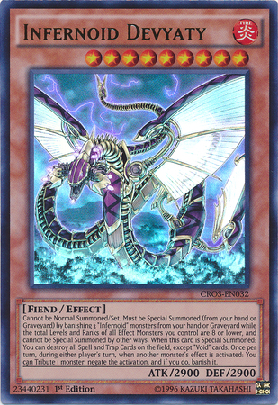 Infernoid Devyaty [CROS-EN032] Ultra Rare | Jomio and Rueliete's Cards and Comics