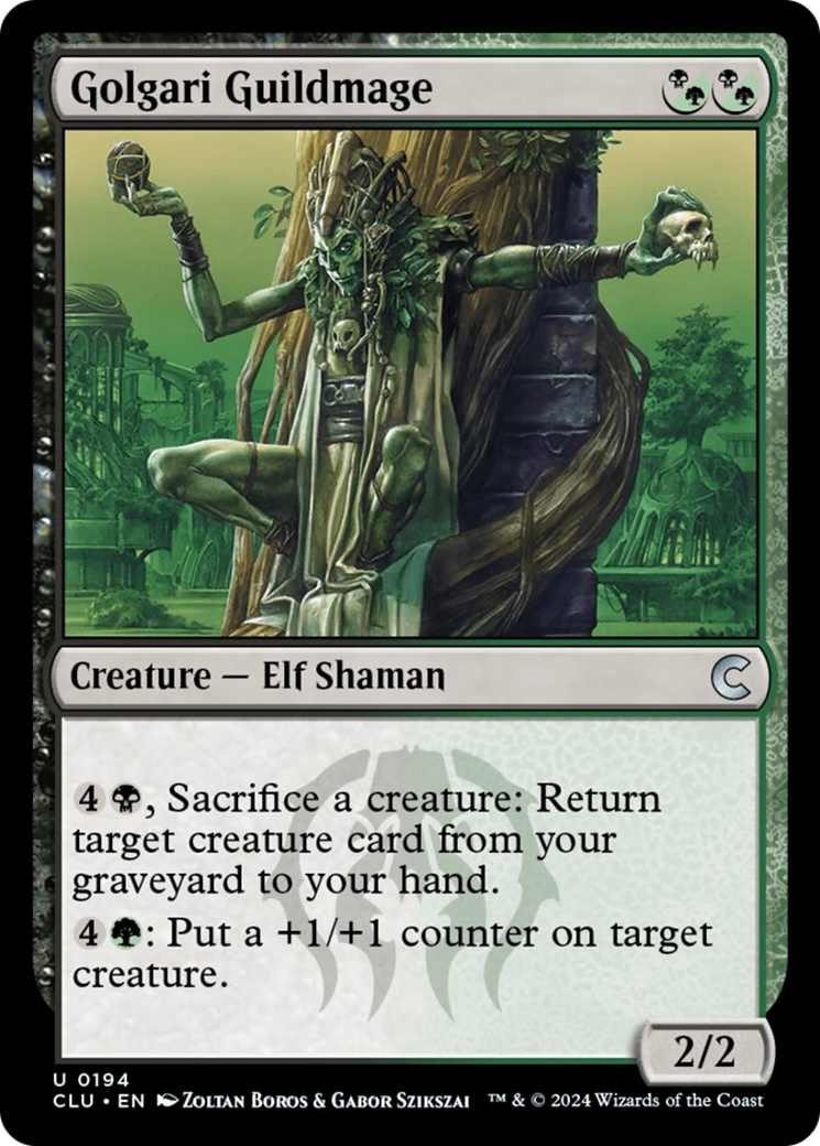 Golgari Guildmage [Ravnica: Clue Edition] | Jomio and Rueliete's Cards and Comics