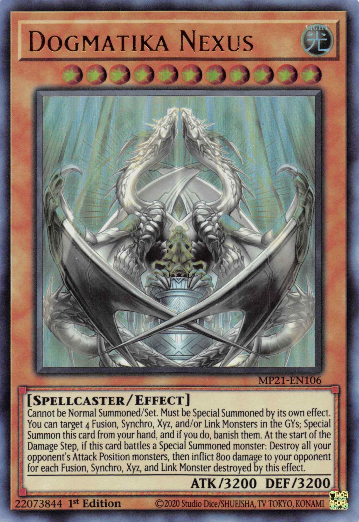 Dogmatika Nexus [MP21-EN106] Ultra Rare | Jomio and Rueliete's Cards and Comics