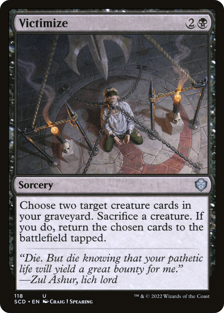 Victimize [Starter Commander Decks] | Jomio and Rueliete's Cards and Comics