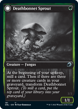 Deathbonnet Sprout // Deathbonnet Hulk [Innistrad: Double Feature] | Jomio and Rueliete's Cards and Comics