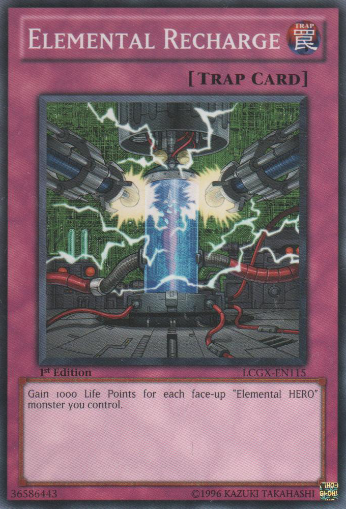 Elemental Recharge [LCGX-EN115] Common | Jomio and Rueliete's Cards and Comics