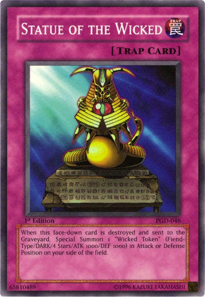 Statue of the Wicked [PGD-046] Super Rare | Jomio and Rueliete's Cards and Comics