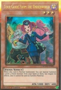 Tour Guide From the Underworld (Alternate Art) [MAGO-EN007] Gold Rare | Jomio and Rueliete's Cards and Comics
