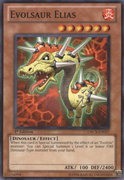 Evolsaur Elias [ORCS-EN027] Common | Jomio and Rueliete's Cards and Comics
