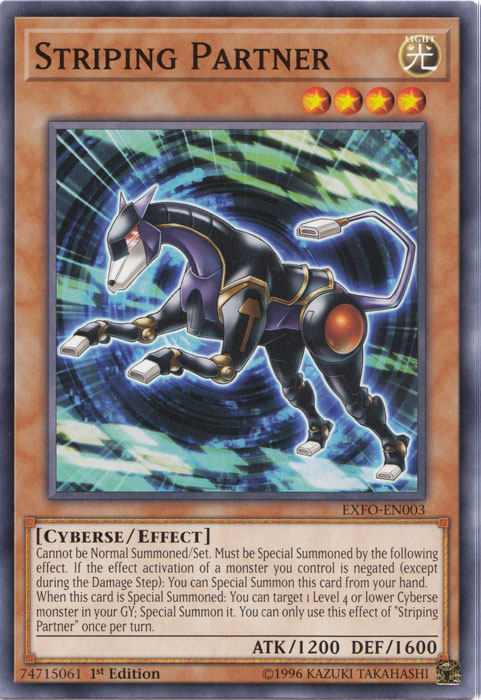 Striping Partner [EXFO-EN003] Common | Jomio and Rueliete's Cards and Comics