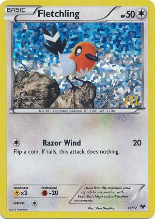 Fletchling (11/12) [McDonald's Promos: 2014 Collection] | Jomio and Rueliete's Cards and Comics