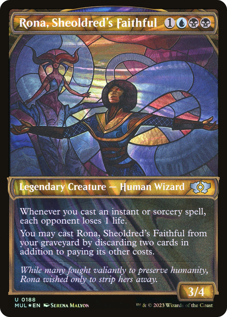 Rona, Sheoldred's Faithful (Halo Foil) [Multiverse Legends] | Jomio and Rueliete's Cards and Comics