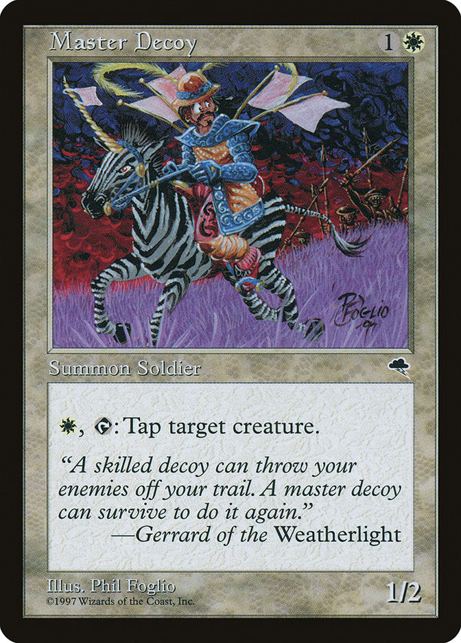 Master Decoy [Tempest] | Jomio and Rueliete's Cards and Comics