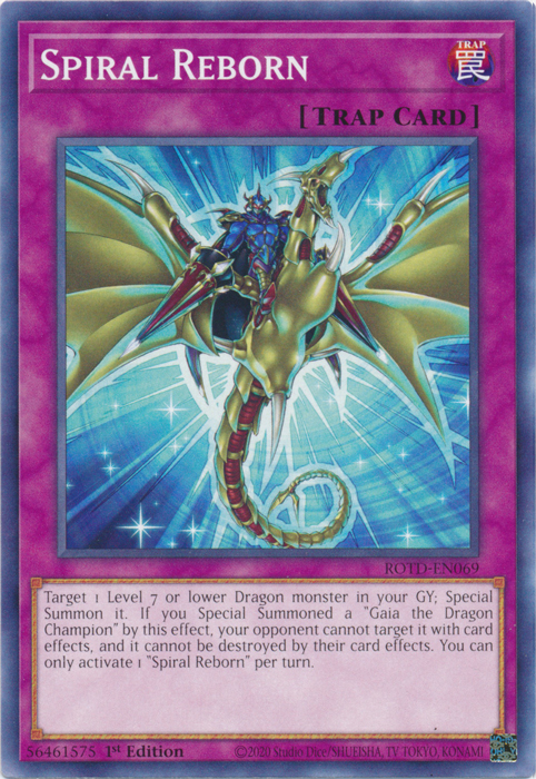 Spiral Reborn [ROTD-EN069] Common | Jomio and Rueliete's Cards and Comics