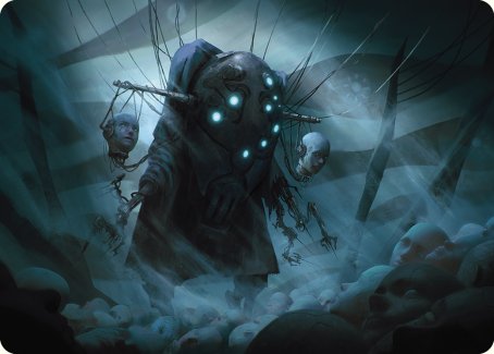 Meldweb Curator Art Card [Phyrexia: All Will Be One Art Series] | Jomio and Rueliete's Cards and Comics