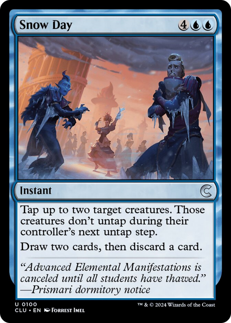 Snow Day [Ravnica: Clue Edition] | Jomio and Rueliete's Cards and Comics
