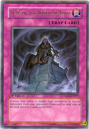 Trap of the Imperial Tomb [CSOC-EN077] Rare | Jomio and Rueliete's Cards and Comics