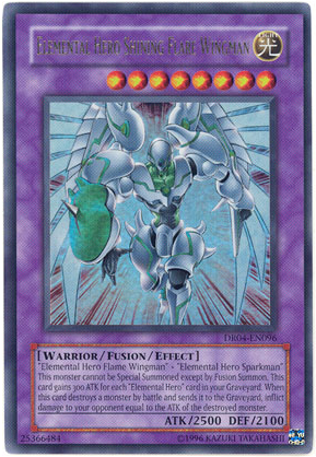 Elemental Hero Shining Flare Wingman [DR04-EN096] Ultra Rare | Jomio and Rueliete's Cards and Comics
