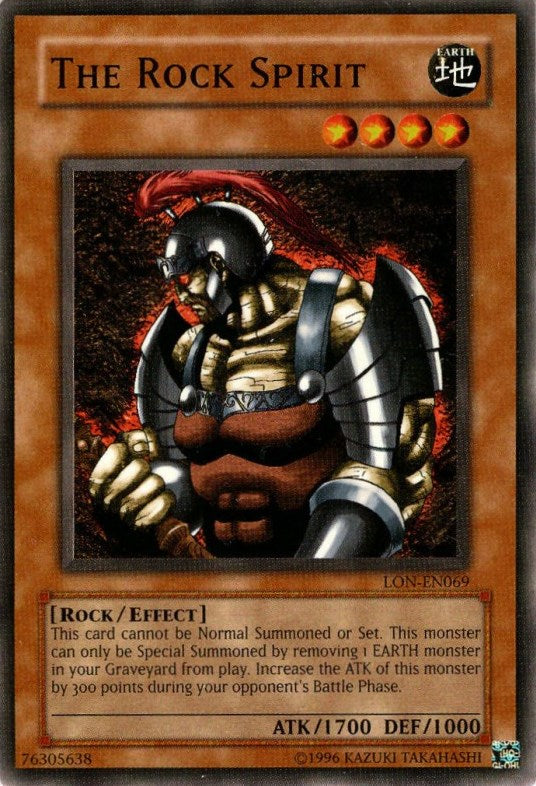 The Rock Spirit [LON-EN069] Common | Jomio and Rueliete's Cards and Comics